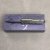 Microtech Daytona D/E OD Green Standard Carbon Fiber Inlay